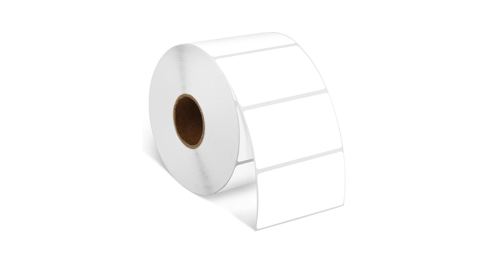 Direct Thermal Paper Label 7.6x2.5, 2336 label per roll & VA
