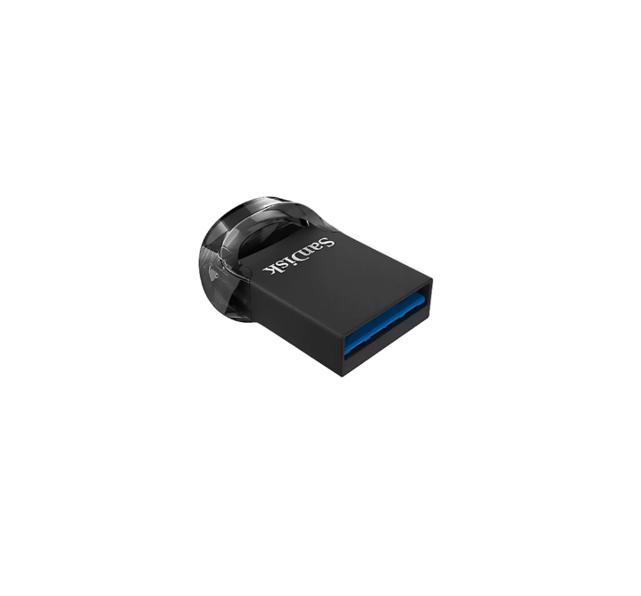 FLASH MEMORY SANDISK 64GB ULTRA FIT USB 3.2 HASTA 130MBS Black
