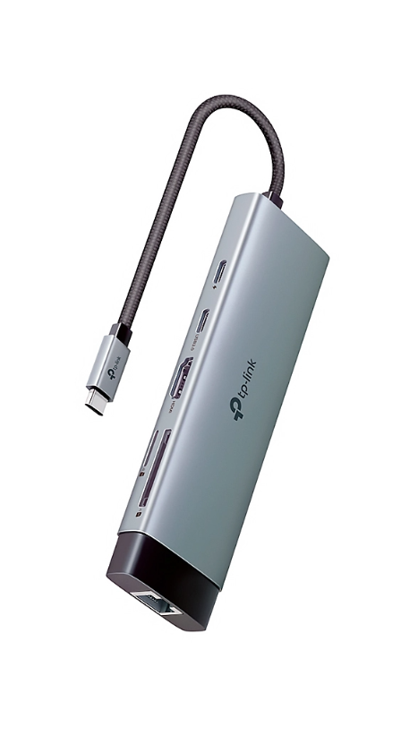 HUB TP-Link USB Tipo-C 9 in 1 con Puerto HDMI 4K 60Hz/ SD / microSD / x3 USB A