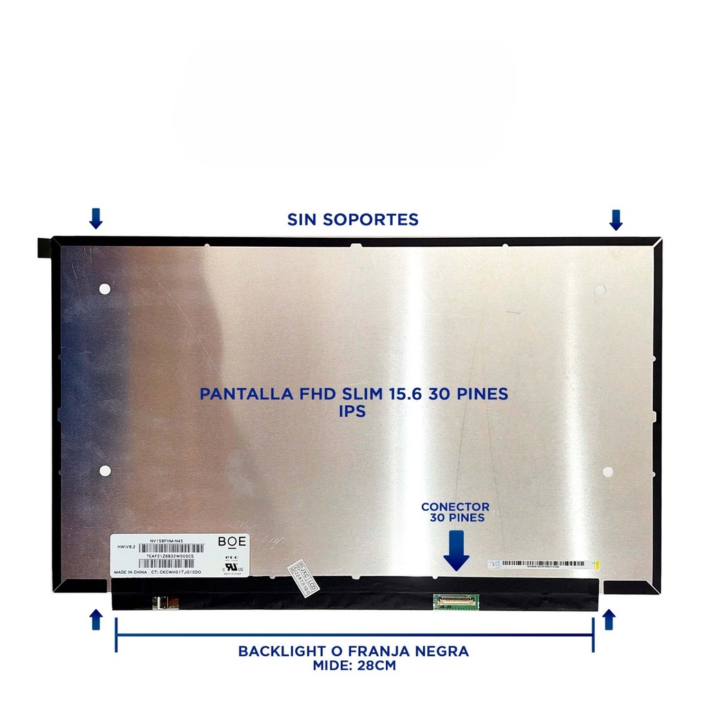 Pantalla para laptop lenovo ideapad 3