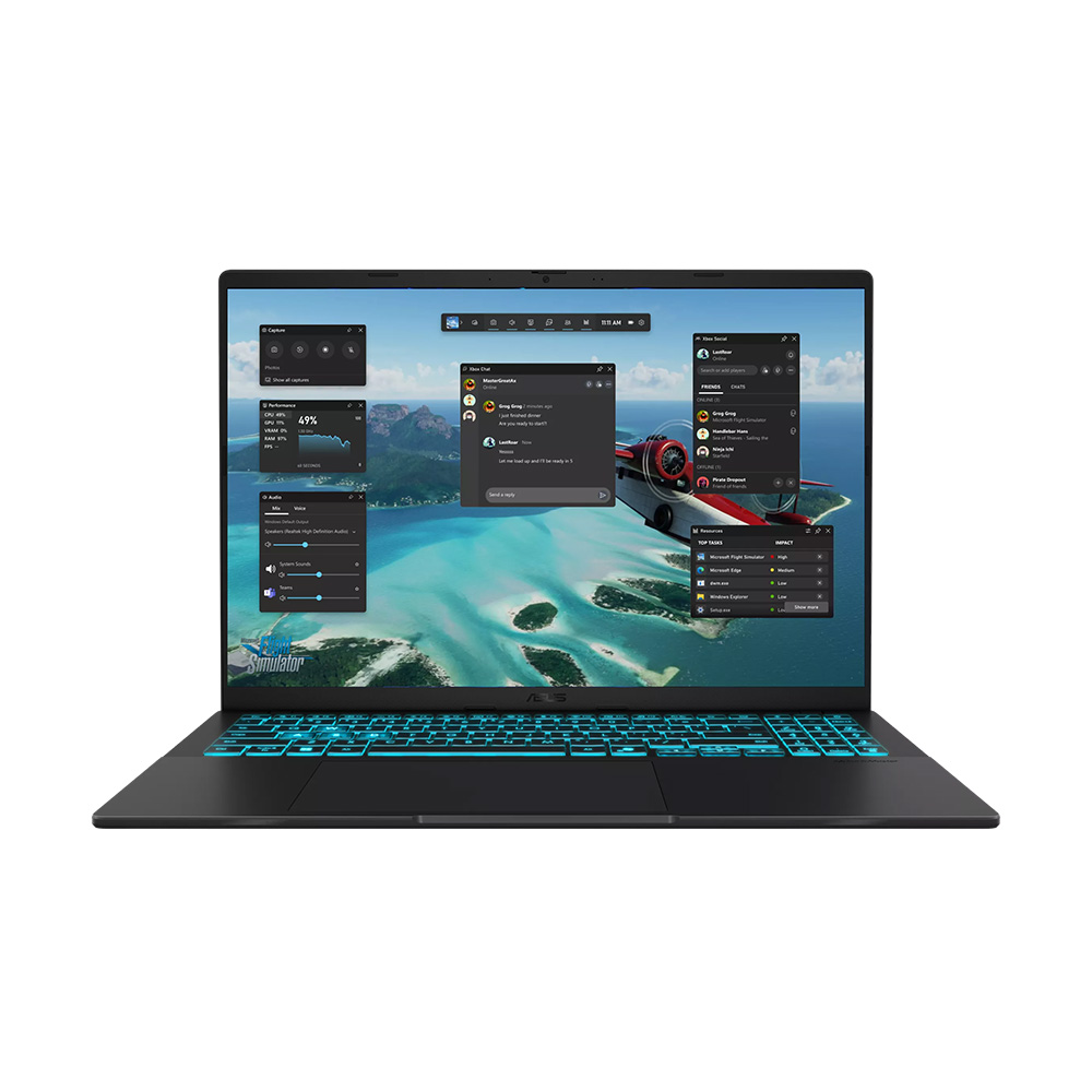 COMPUTADOR ASUS / CORE 7 240H / 1TB SSD / 32GB / RTX 5070 8G / 16 WUXGA 144HZ