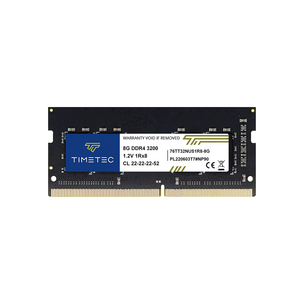 (RAM GENERICOS) ASIA - TIMETEC DDR4 8GB 3200MHZ 260PINES SODIMM