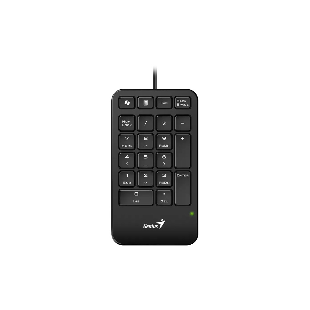 TECLADO GENIUS NUMERICO NUMPAD USB TIPO C / NEGRO / COPILOT / WIN Y MAC