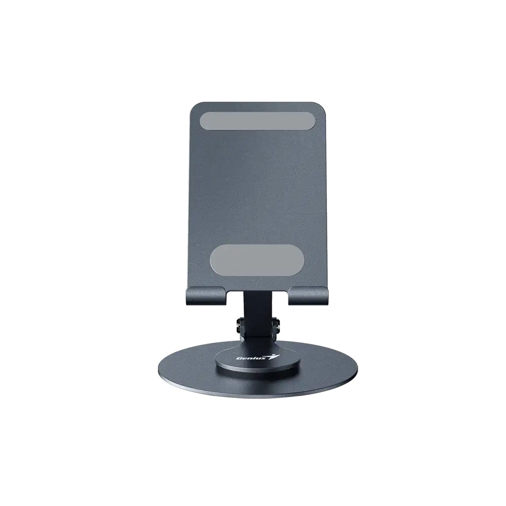 SOPORTE GENIUS / G-STAND PARA TABLETAS / CELULARES / ALUMINIO / PLEGABLE 360 GRADOS