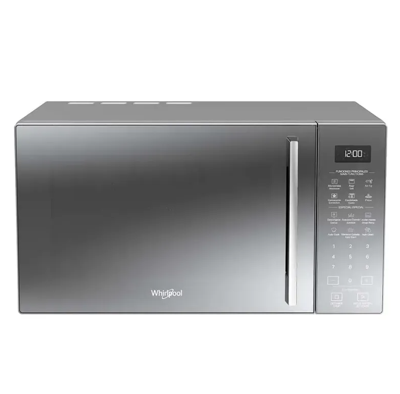 MICROONDAS WHIRLPOOL / 29 LITROS CONTROL DIGITAL 10 NIVELES 900W / SILVER 