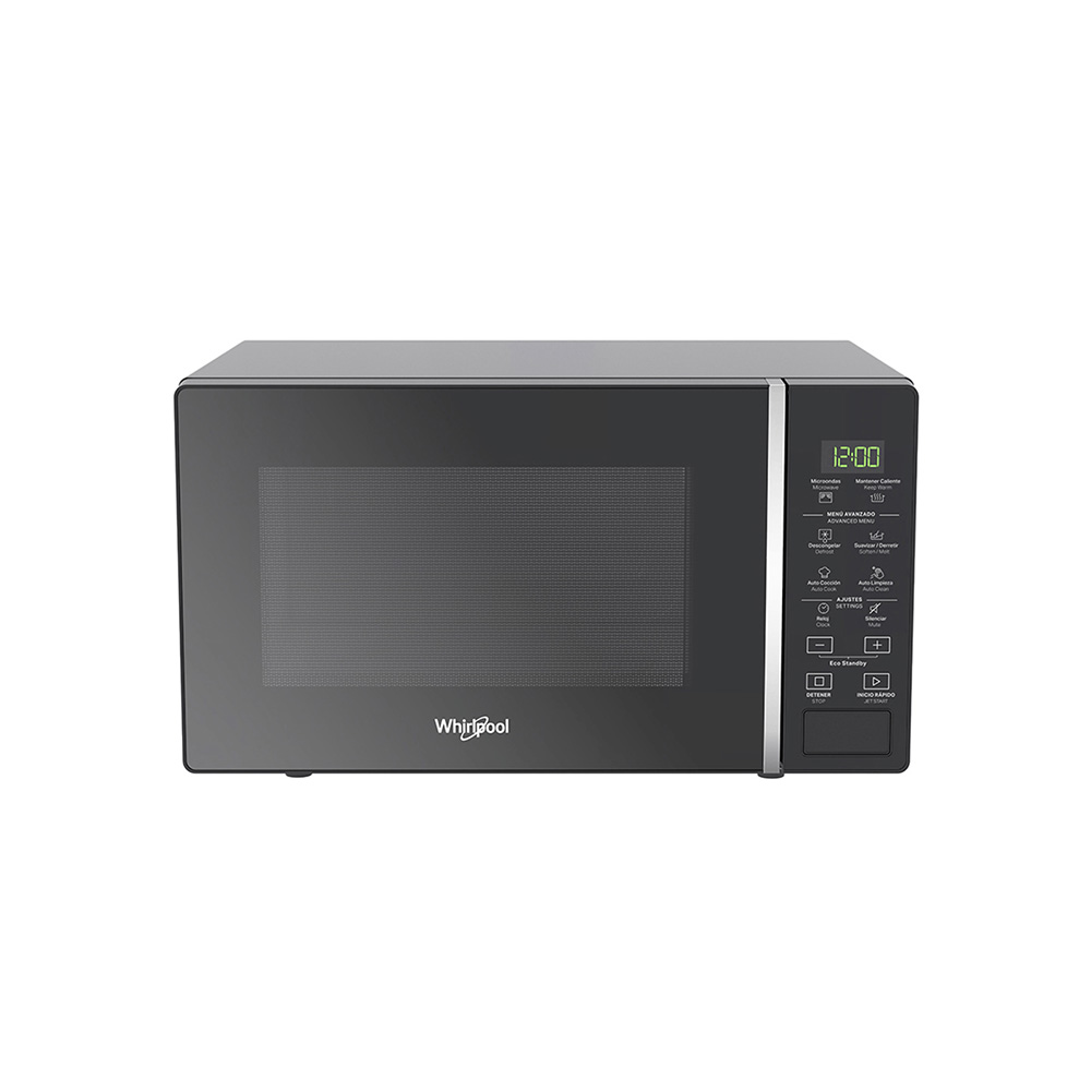 MICROONDAS WHIRLPOOL / 20 LITROS CONTROL DIGITAL 5 NIVELES 700W / NEGRO