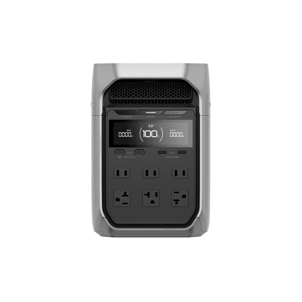 ESTACION ECOFLOW / DELTA 3 PLUS / 1024WH / 1800W SALIDA / BATERIA LITIO LF