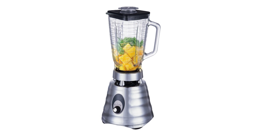 LICUADORA HOMEWELL 500W / 3 VELOCIDADES / 1.5L CLASICA / VIDRIO