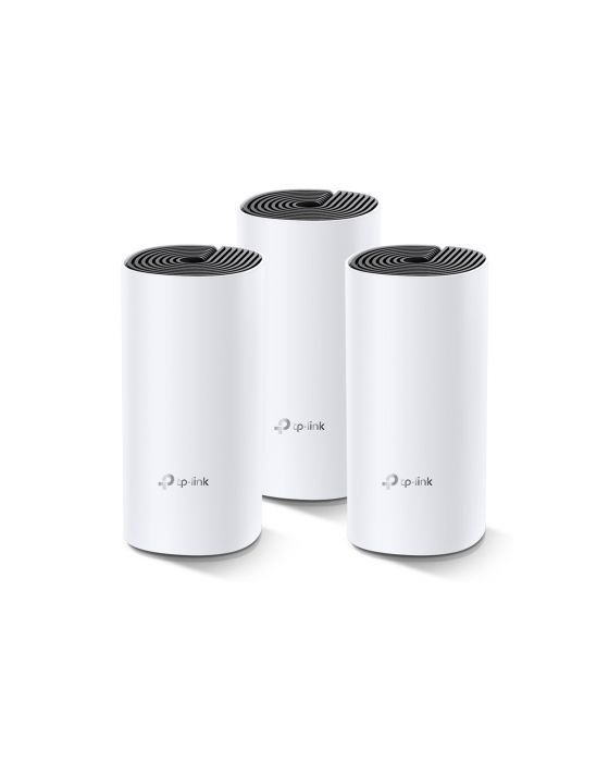ROUTER TP-LINK DECO M4 (3-PACK) SISTEMA WIFI DE MALLA AC1200 / 2 PTOS. GE / CONTROL PARENTAL