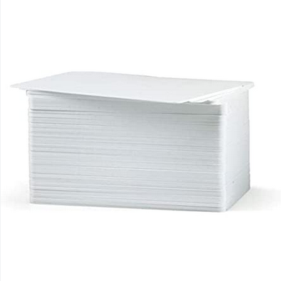 TARJETAS DE PVC, 30 MIL BLANK WHITE CARD, 5PACKS DE 100