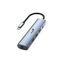 HUB GENIUS UH545 USB C A 5 PUERTOS 3 USB A 1 USB C 1 RJ45