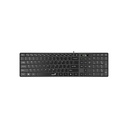 TECLADO GENIUS SLIMSTAR MULTIMEDIA ULTRADELGADO / USB