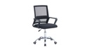 SILLA EJECUTIVA ESPRESSO NEGRA PESO MAX 120KG