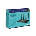 ROUTER TPLINK ARCHER WIFI 6 / AX1500 / DUAL BAND / 4 ANT. / 4 PTOS. GE