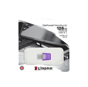 FLASH MEMORY KINGSTON / 128GB DATA TRAVELER / microDuo 3C TYPE-A - C PURPLE
